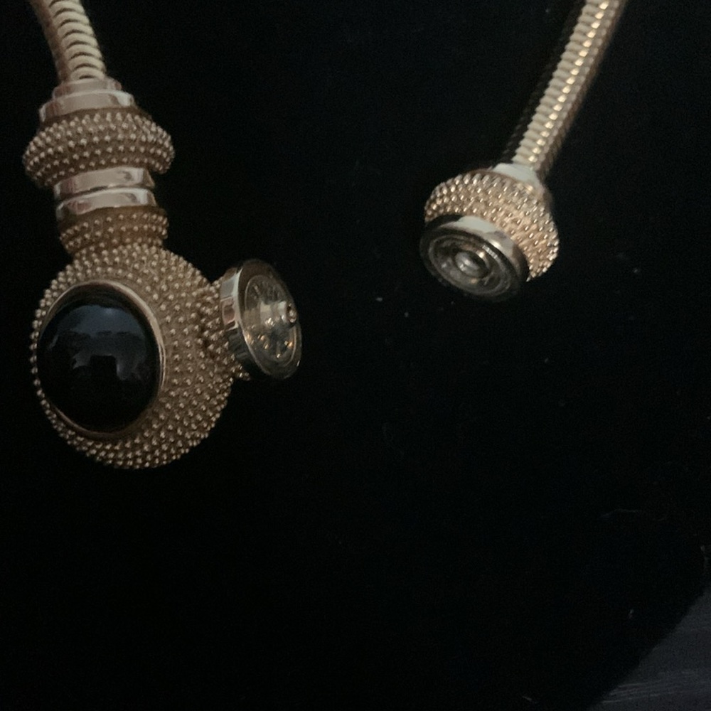 Versatile 3 in 1 Gold-Tone Necklace by E.Pearl - Picture 4 of 8